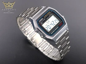 ساعت کاسیو اورجینال نوستالژی Casio A158WA-1DF