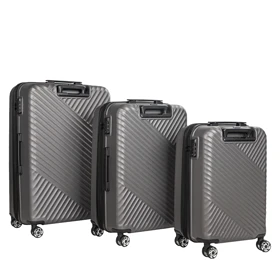 چمدان ماژرو مدل Arghavan-Plus-3X مجموعه 3 عددی (طوسی)