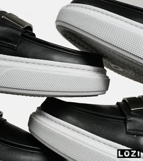 کفش مردانه مشکی Bottega Veneta