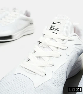کفش کتانی مردانه و زنانه سفید مشکی Nike air zoom