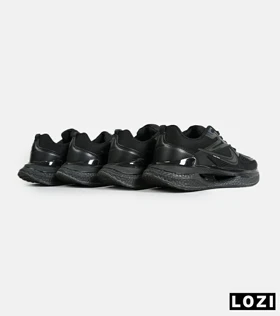 کفش کتانی مردانه و زنانه مشکی هولوگرامی NIKE Precision V1