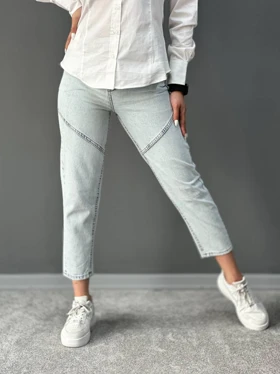 شلوار جین مام فیت