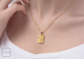 گردنبند استیل پاپیون