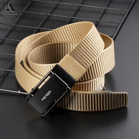 کمربند برزنتی ریلی Rail Belt BL98 (بژ)