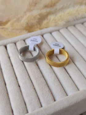 انگشتر فنری استیل خراب نشدنی