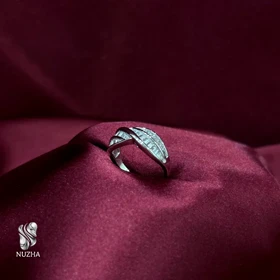 انگشترنقره زنانه کدanz1149