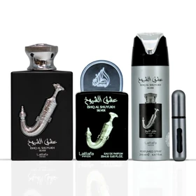 ست ادکلن عشق ال شیوخ نقره ای Lattafa Pride Ishq Al Shuyukh Silver