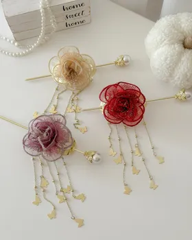 کانزاشی سوزن دوزی پروانه‌ای
