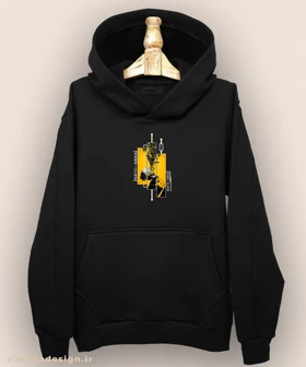 هودی مردانه و زنانه طرح شیطان کش شخصیت زنیتسو کد 897