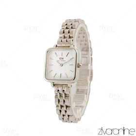 ساعت دنیل ولینگتون زنانه مربعی نقره ای 104476