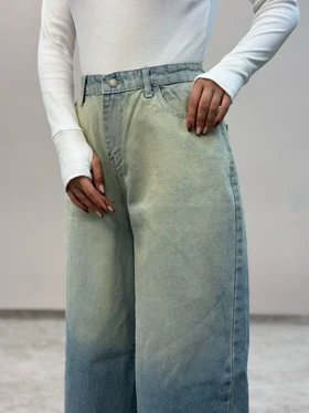 شلوار جین فول بگ تینت بروسو