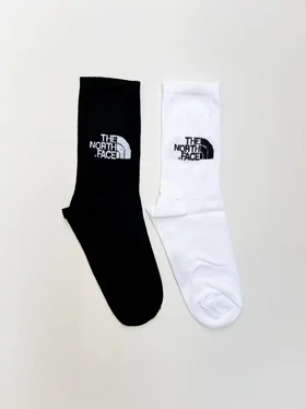جوراب ساق بلند طرح The north face یونیسکس