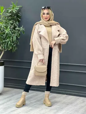 پالتو بوکله یقه انگلیسی