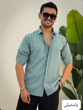 پیراهن پارچه ای ساده_کد4451