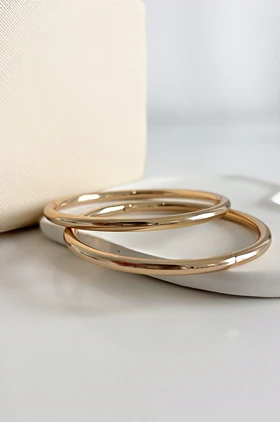 دستبند النگویی آینه ای ژوپینگ کد576