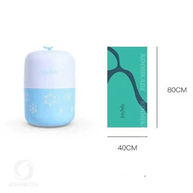 ست جعبه و حوله مسافرتی ETRAVEL mjh03 (آبی)