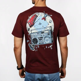 تیشرت آستین کوتاه چاپی مردانه تن کوک مدل 26518816