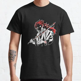 تیشرت Demon slayer طرح demon slayer Yoriichi کد 204897