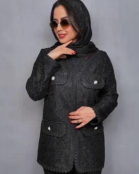 کت مروارید کوتاه دانتل