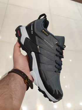 کفش روزمره مردانه سالامون الترا Ultra آی رانر ضد آب طوسی