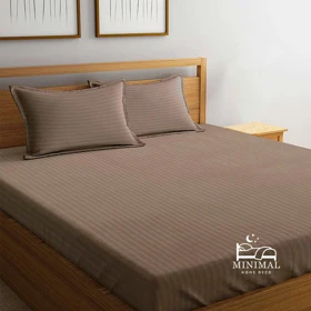 سرویس ملحفه و روبالشتی مینیمال هتلی راه راه