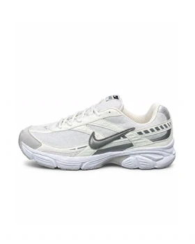 کفش کتانی بزرگ پا نایکی رانینگ وی 1000 سفید طوسی NIKE V1000