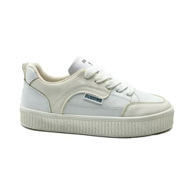 کفش و کتانی زنانه و دخترانه مدل فشیون FASHION رنگ سفید کرم