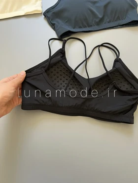 نیم‌تنه زنانه لیزری پشت ضربدری کد 2