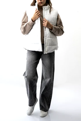 پافر بیسیک جیب‌دار زنانه