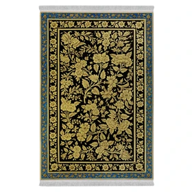 فرشینه از جنس پارچه هازان مخمل ترک طرح سنتی و مدرن برند دفه کد DAMG634