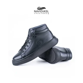نیم بوت مردانه چرم اسپرت ونس کد 6007011