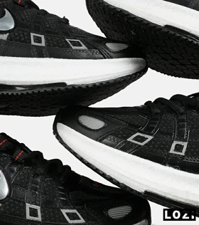 کفش کتانی مردانه و زنانه مشکی نایک NIKE P-6000 مدل 7392