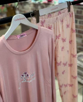 بلوز شلوار نرمال سکسن کد40222