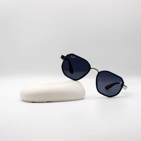 عینک آفتابی ری بن RayBan مدل فراری RB3674M - نقره ای آبی