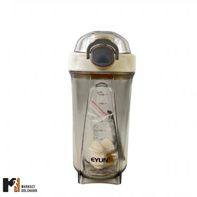 شیکر ورزشی Eyun طلقی 450 میلی لیتری کد 683 (سفید)