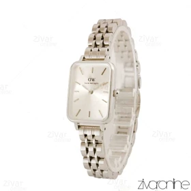 ساعت دنیل ولینگتون زنانه مستطیلی سیلور 104478