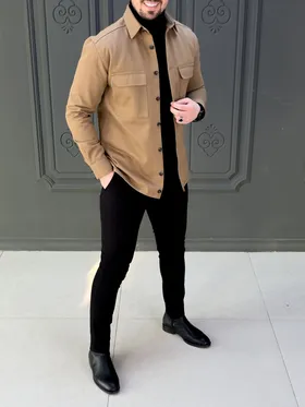 پیراهن 270202 AKOMOD شکلاتی