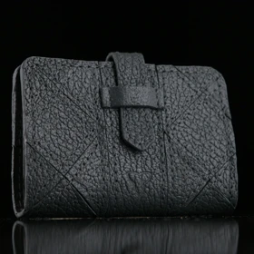 جاکارتی چرم یلسان مدل چنبره کد 023-BF (مشکی)