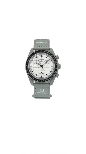 ساعت امگا سواچ ماه طوسی جدید Omega Swatch to the Moon