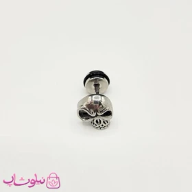 پیرسینگ گوش طرح سر اسکلت فانتزی کد 85