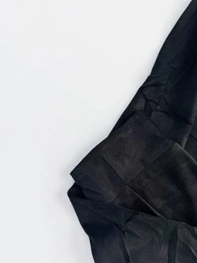 شلوار مخمل مشکی ساده