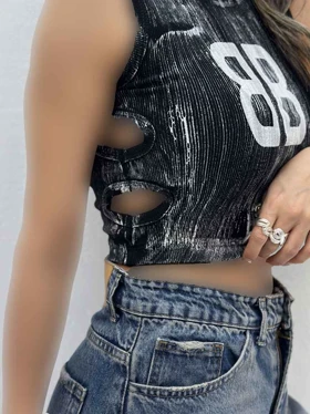 کراپ حلقه‌ای BALENCIAGA