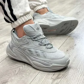کتانی اورجینال مردانه مدل آدیداس adidas forum mid plus رنگ طوسی