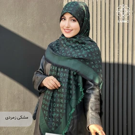 روسری نخ کشمیر آلیس نگین‌دار