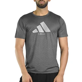 تیشرت ورزشی مردانه آدیداس مدل P95985 طوسی تیره