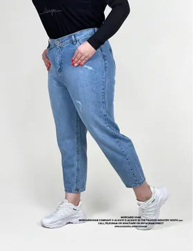 شلوار جین زنانه مدل مام