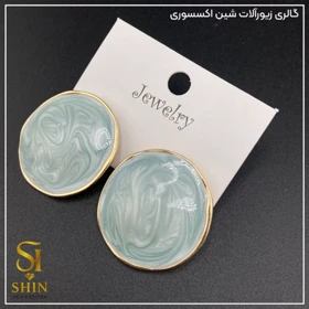 گوشواره میناکاری شد کد gzm373