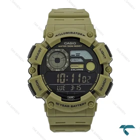 ساعت کاسیو WS-1500H-5BV خاکی Casio-7497-G
