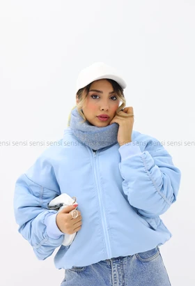 کاپشن خلبانی یقه کش کد1004268