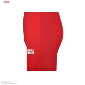 شورت پادار پسرانه برهان تن پوش مدل پنبهای قرمز کد 1013